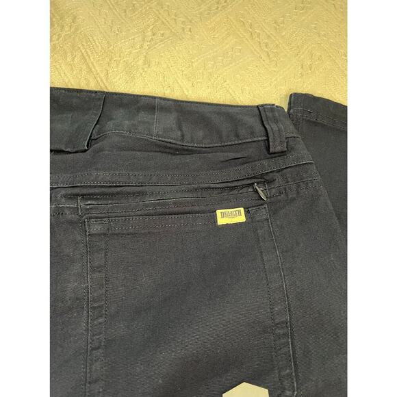 Duluth Women’s DuluthFlex Fire Hose Slim Leg Cargo Pant Navy work wear Utility - Picture 9 of 16